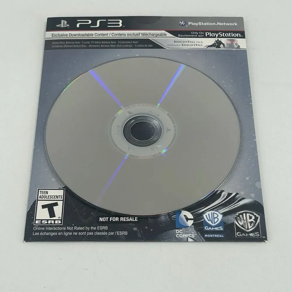 Batman Arkham Origins Tested Not For Resale PlayStation 3 PS3 2013 Fast Shipping